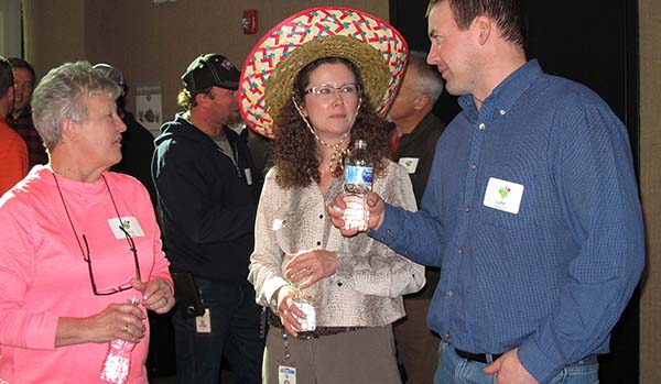 Photo of Mary Schilling, Betty Jo Winterowd and Luke Wehseler.