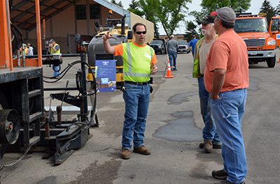 Photo from Equipment Demo in Owatonna.