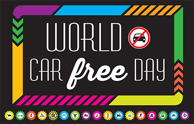 Graphic for Car-Free Day.