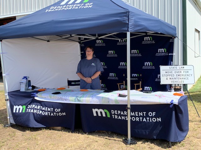 Nancy Graham at the Beltrami County Fair.