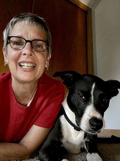 Photo: Carol Magurany-Brotski, pictured with her dog
