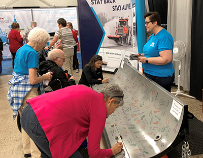 Photo from State Fair Booth.