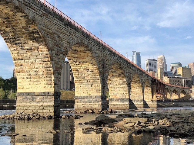 Photo of the Stone Arch Bridge