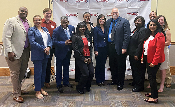 Photo: Marcell Walker, Kim Collins, David Elvin, John Tompkins, Nene Israel, April D. Lucas, Nancy Daubenberger, Tom Gottfried, Gloria Jeff, Jesse Johnson, Sam O’Connell, and Tracey Jackson.