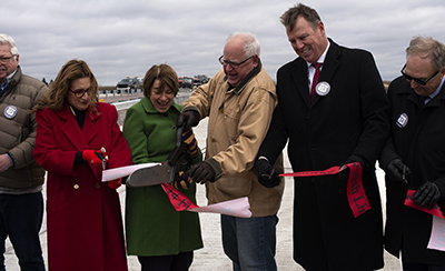 Photo: Ribbon Cutting for Hwy 14.
