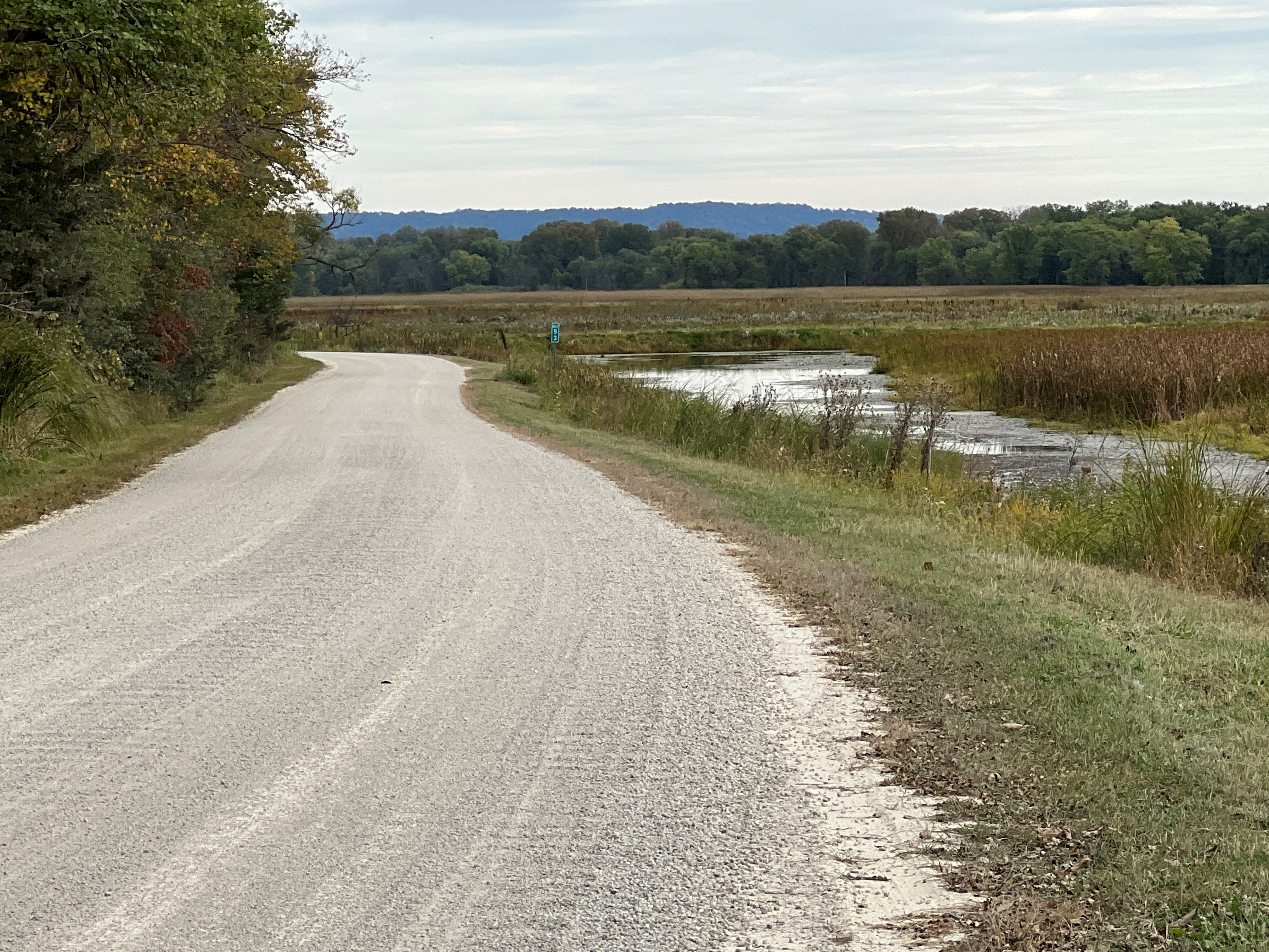 Photo of a dirt road