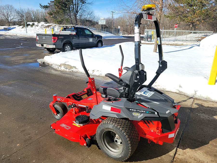 Photo: a lawnmower