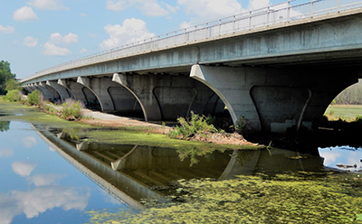 Photo: I-494 bridge over Minnesota Rive.