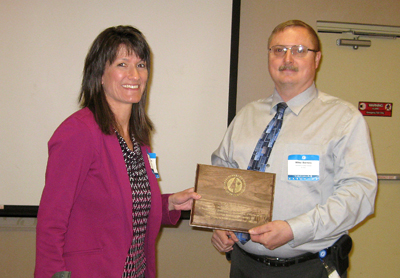 Photo of Jody Martinson and Mike Barnes.