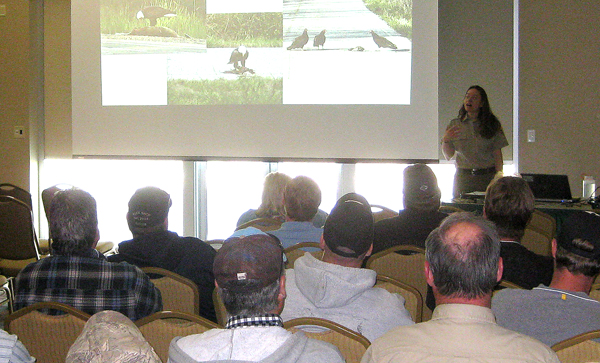 Photo of Christine Herwig during District 2 Employee Day.