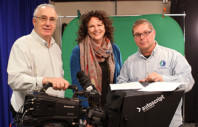 Photo of Gary Andrist, Marcia Lochner and Rob Holschbach.