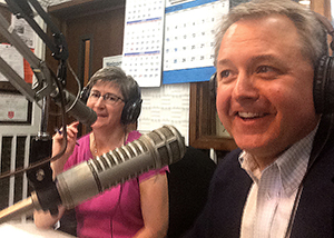 Photo of Nancy Klema and Mike Dougherty.